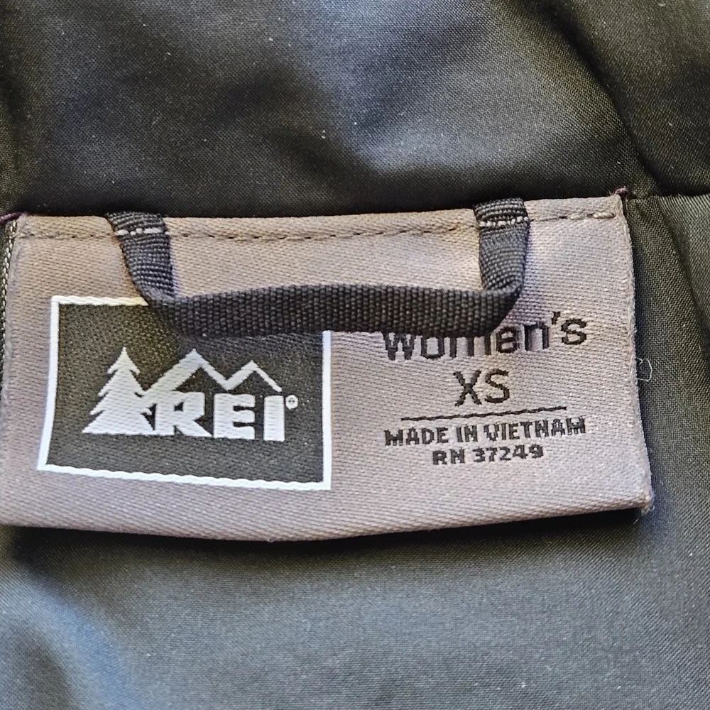 REI Revelcloud Purple Quilted Zip Jacket Packable Winter Puffer Coat Womens XS